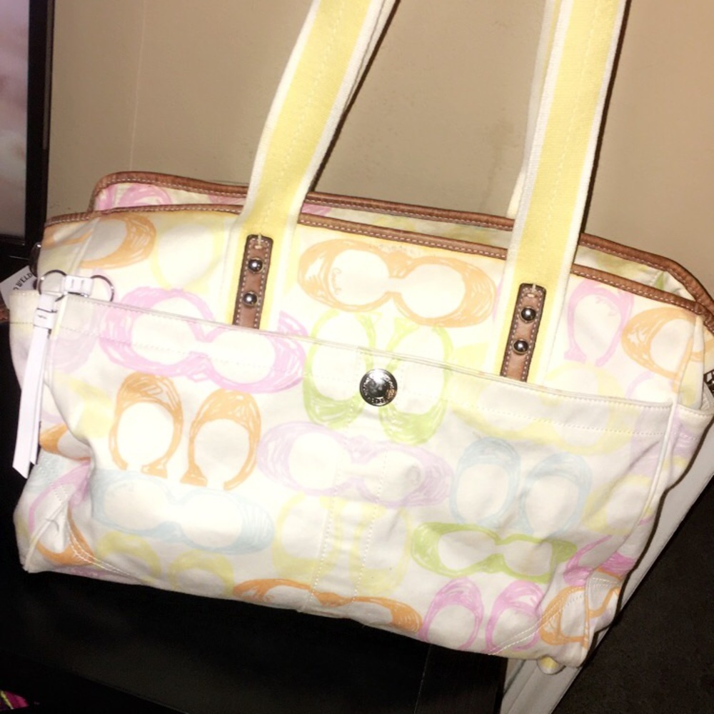 Coach baby tote
